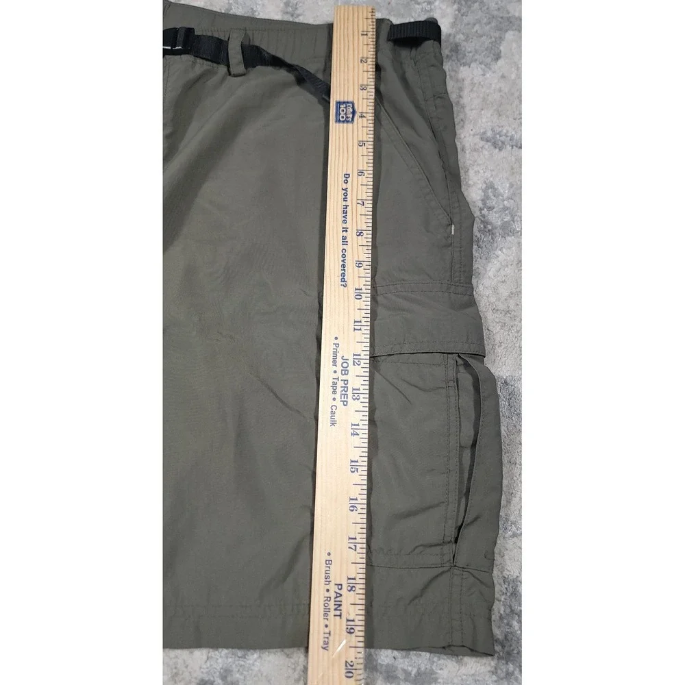 REI Co-Op Men's Green Cargo‎ Performance Outdoor Hiking Chino Shorts Sz 40x7.5